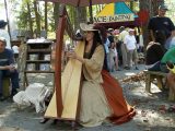 Carolina Renaissance Faire Harpist